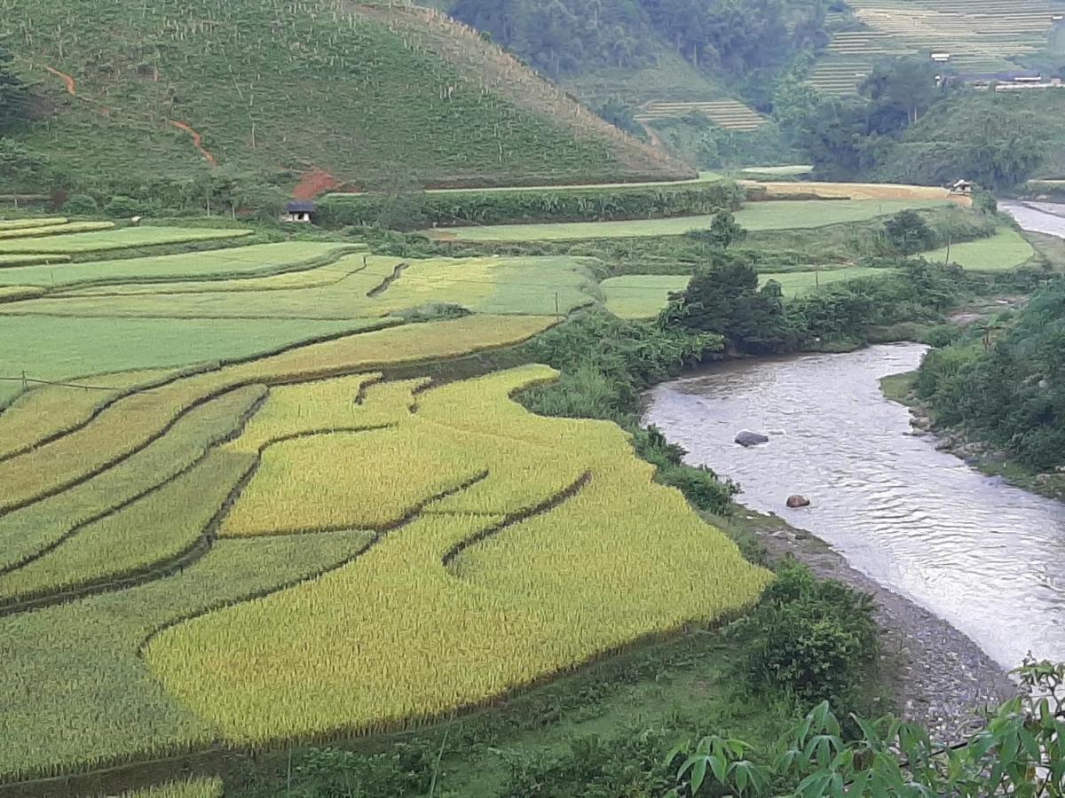 Dong Suoi H'Mong Homestay & Bungalow - Trek & Vegetarian Food Mu Cang Chai Exterior photo