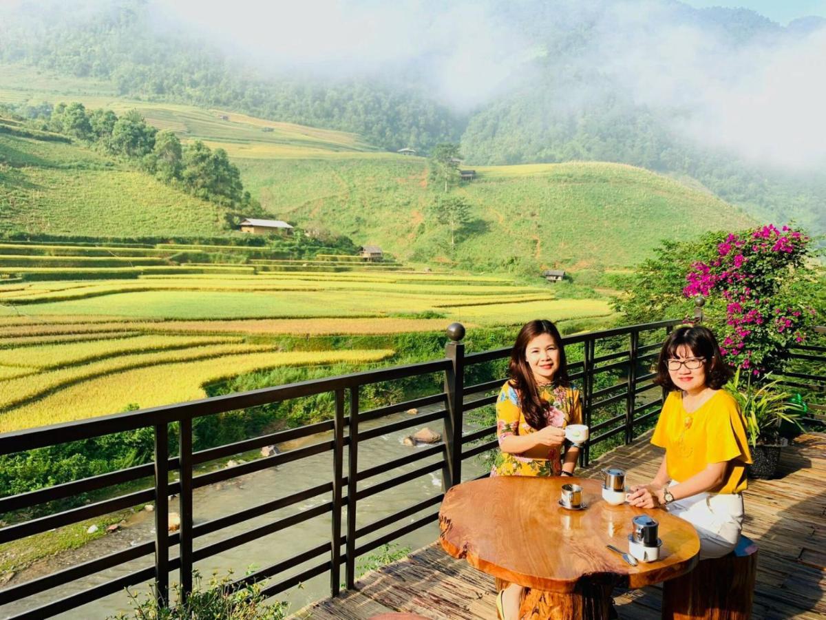 Dong Suoi H'Mong Homestay & Bungalow - Trek & Vegetarian Food Mu Cang Chai Exterior photo